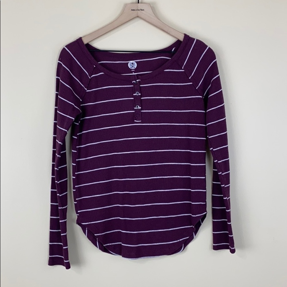 𝅺waffle knit top